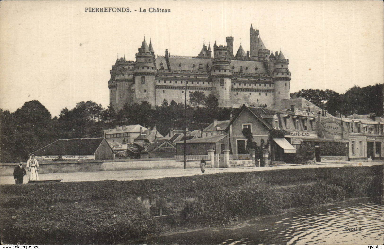 CPA Pierrefonds Le chateau