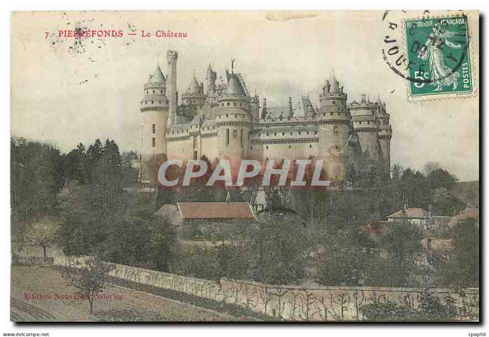 CPA Pierrefonds Le Chateau