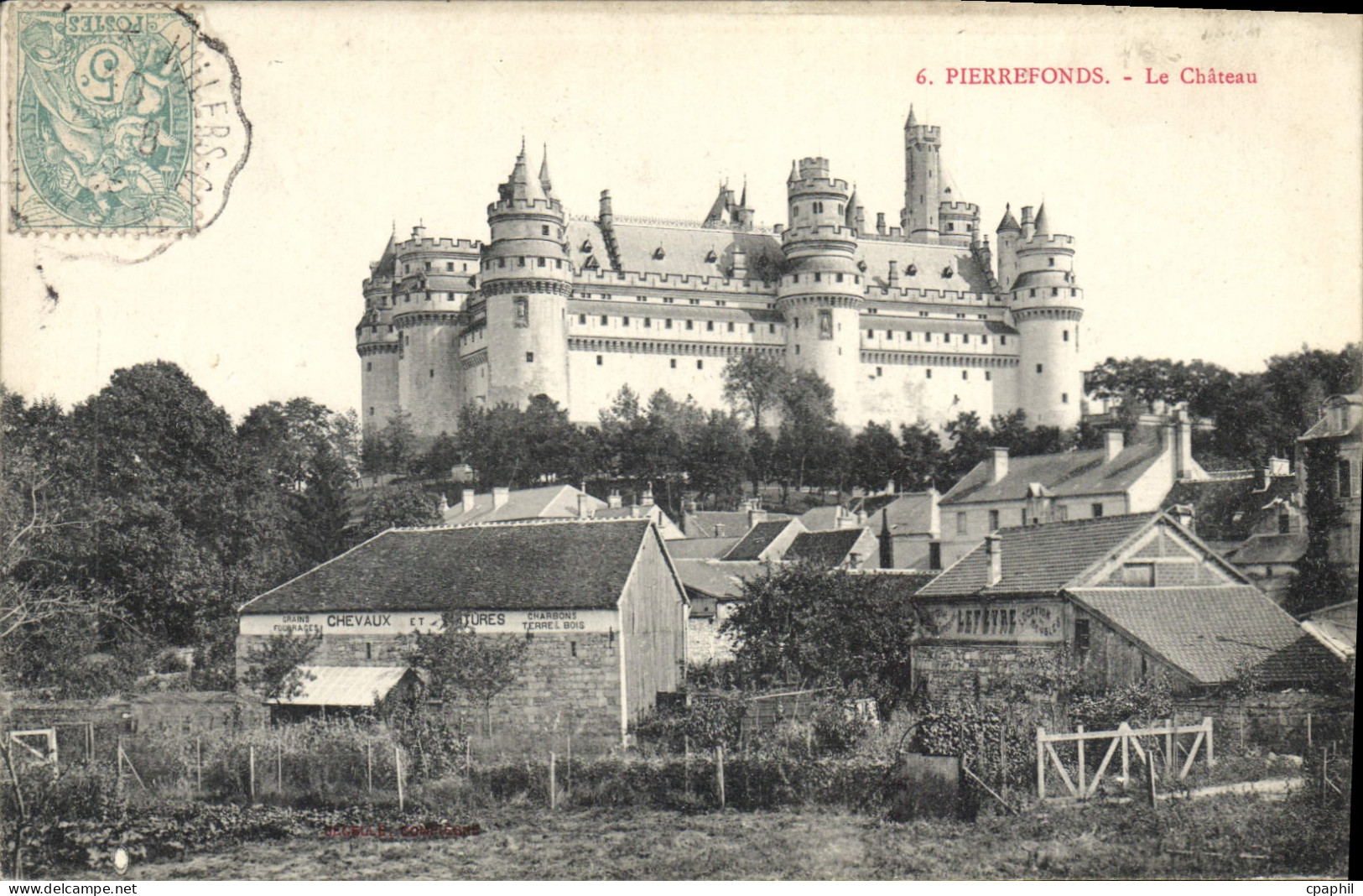 CPA Pierrefonds le Chateau