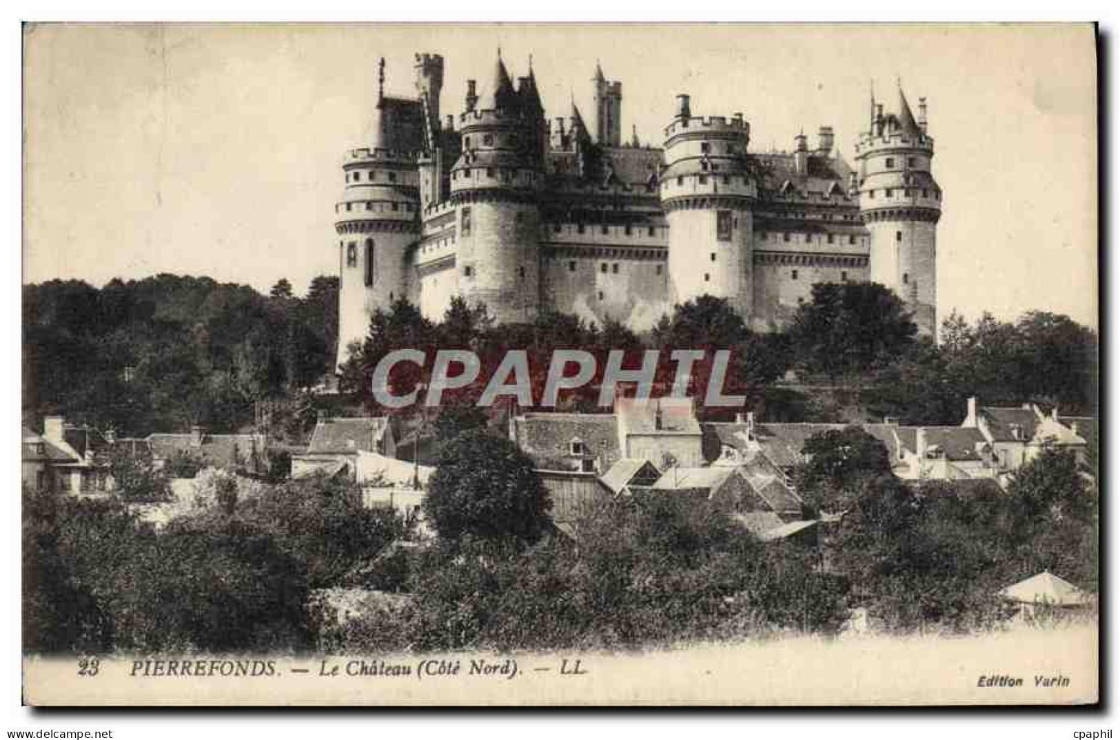 CPA Pierrefonds Le chateau