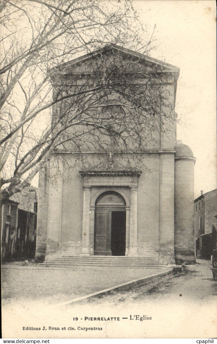 CPA Pierrelatte L'eglise