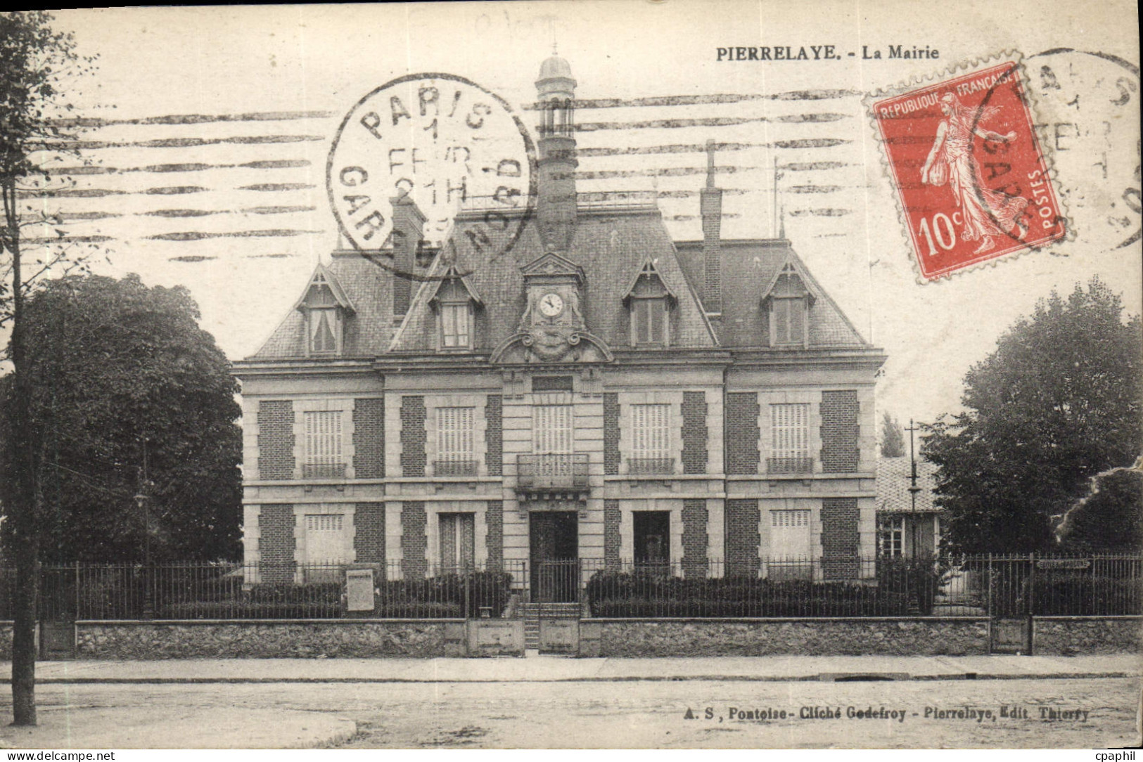 CPA Pierrelaye La Mairie