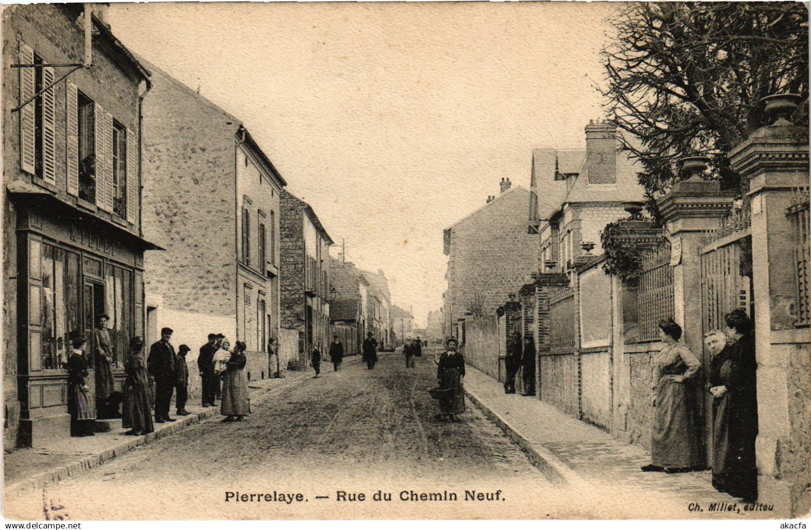 CPA Pierrelaye Rue du Chemin Neuf FRANCE (1307718)