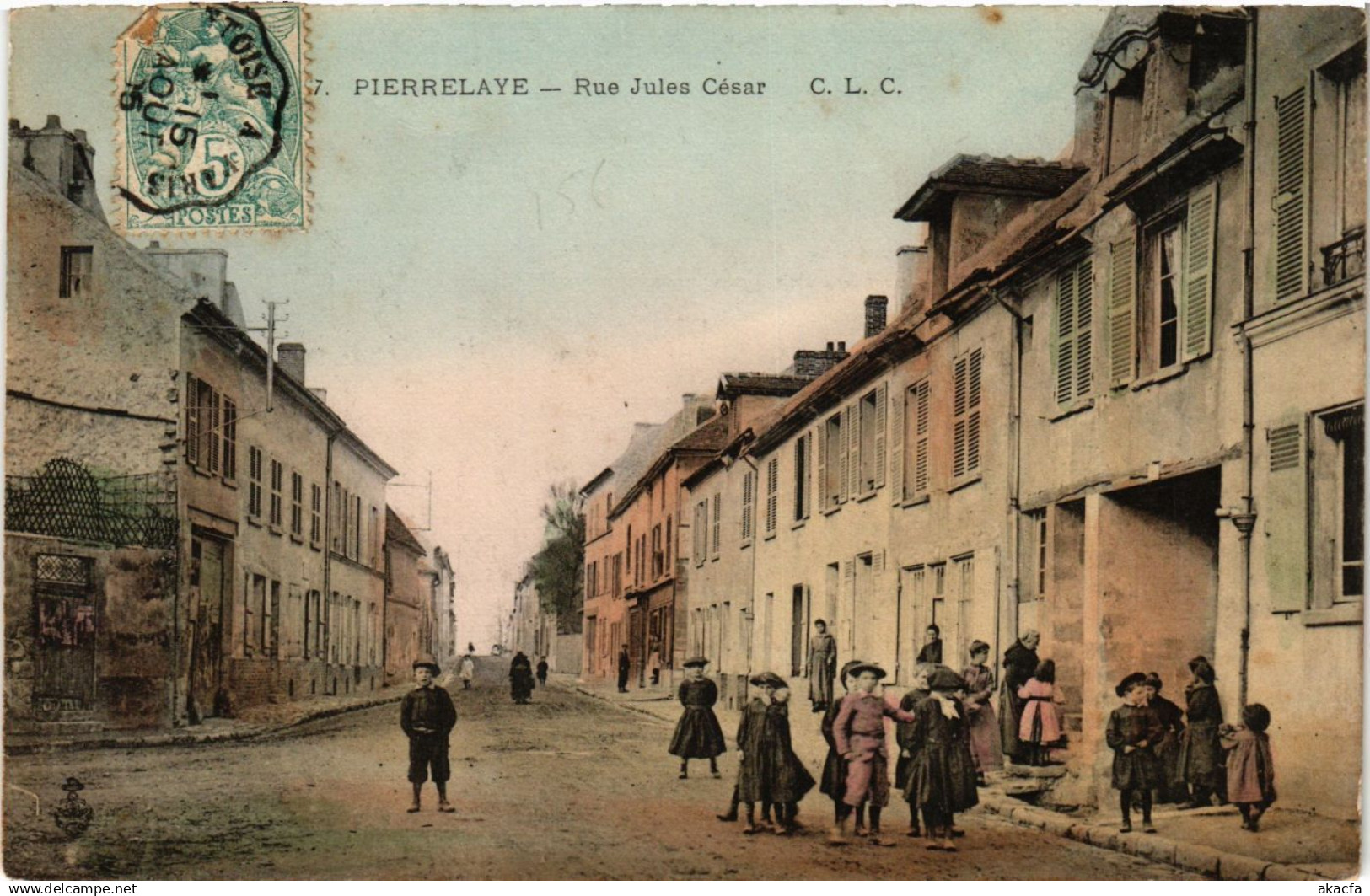 CPA PIERRELAYE - Rue Jules Cesar (380994)
