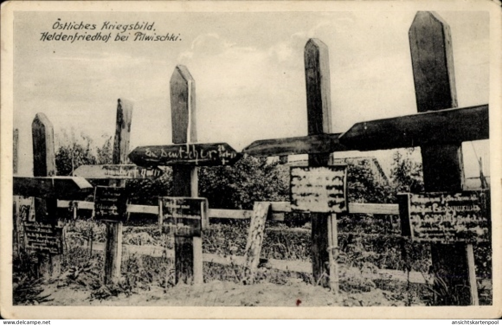 CPA Pilwischki Litauen, Heldenfriedhof