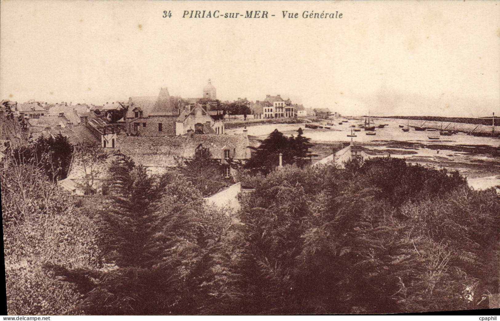 CPA Piriac sur Mer Vue generale