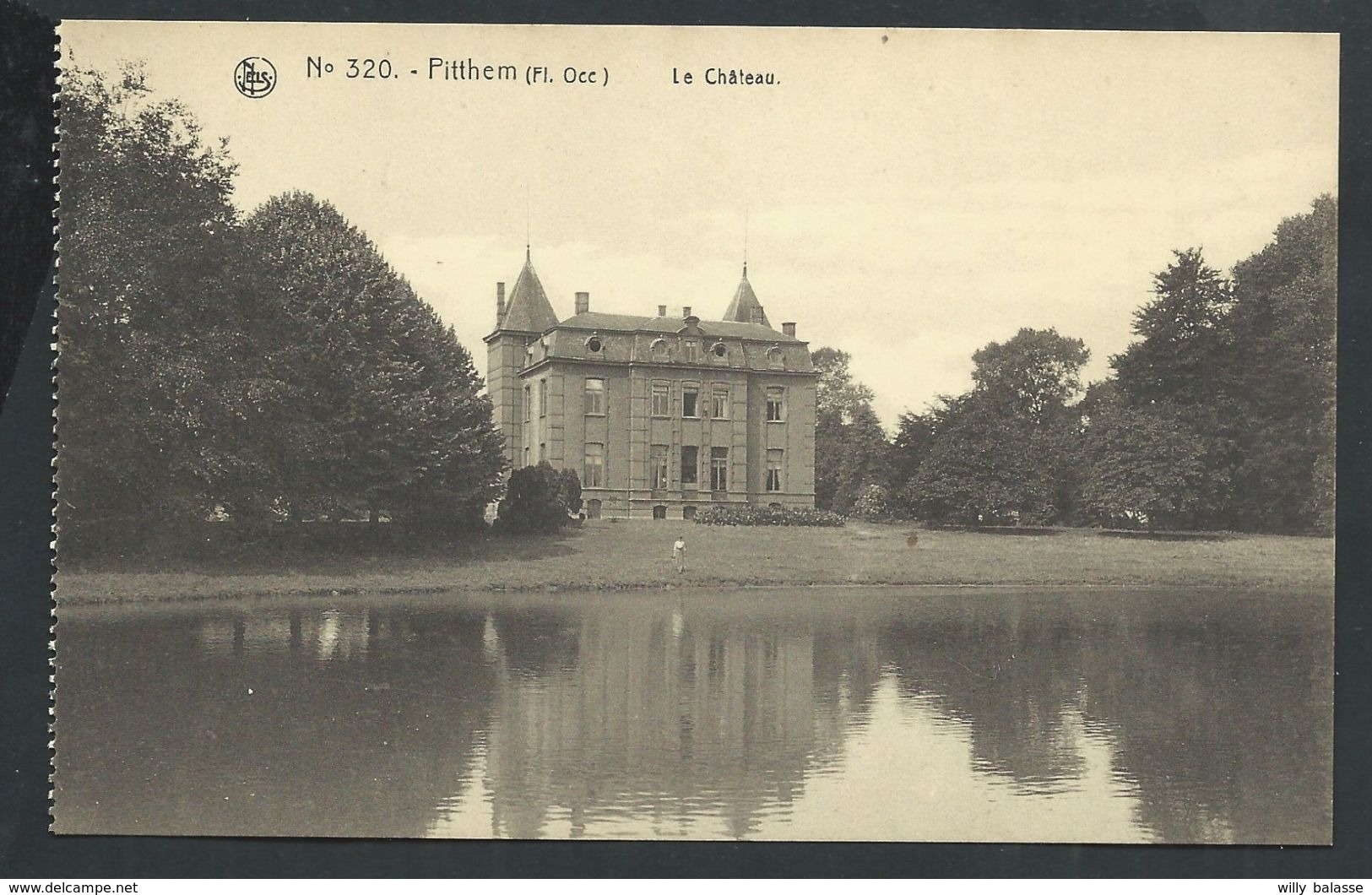 +++ CPA - PITTEM - PITTHEM - Le château - Kasteel - Nels N° 320   //