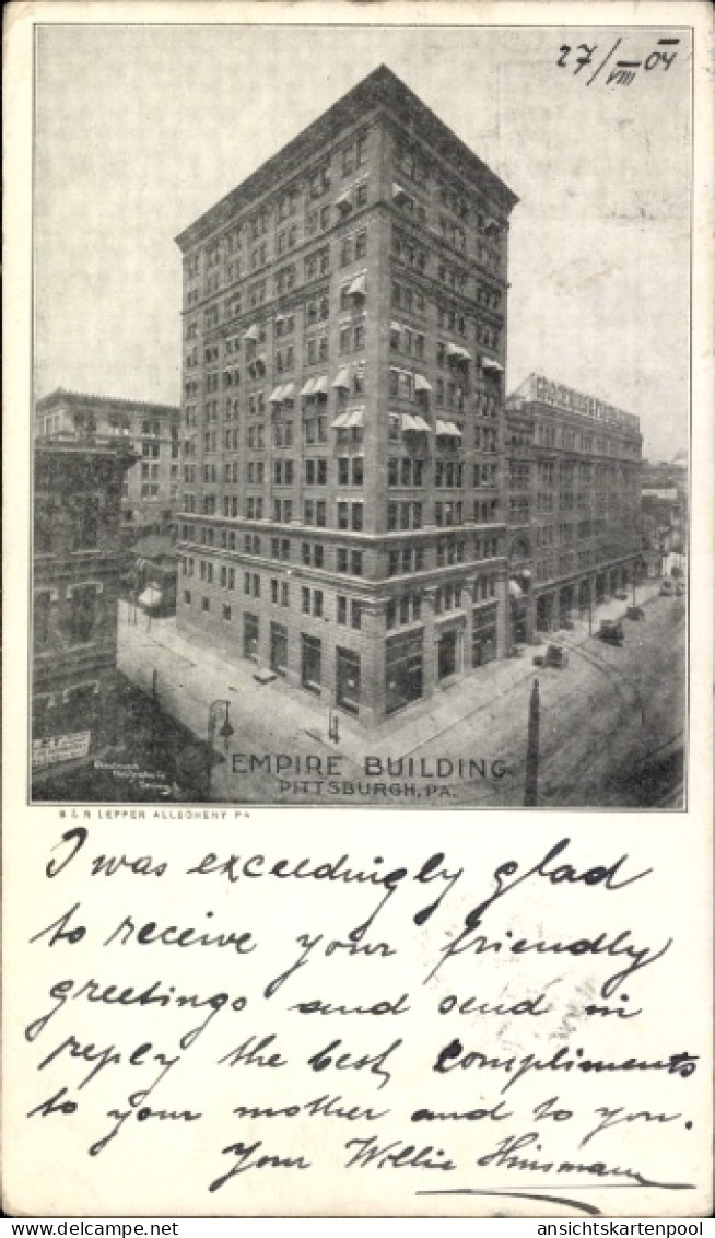 CPA Pittsburgh Pennsylvania USA, Empire Building, PA, Lepper Allegheny PA,