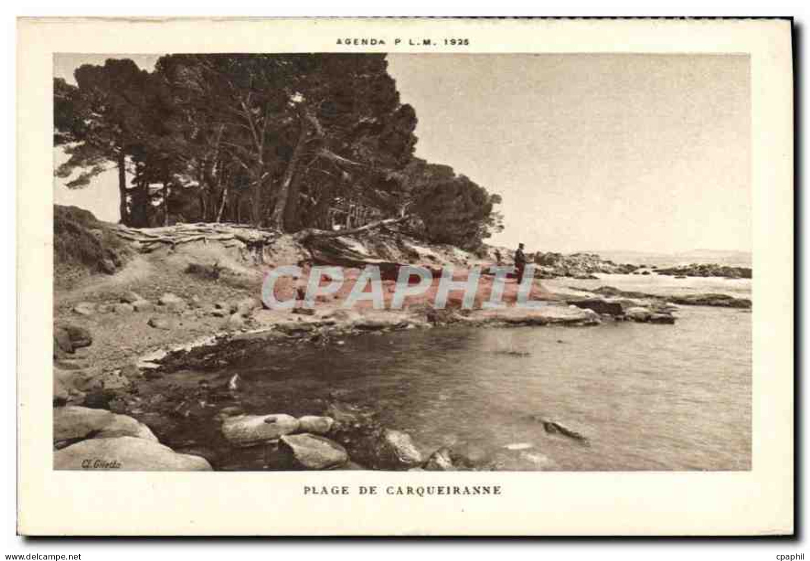 CPA Plage de Carqueiranne