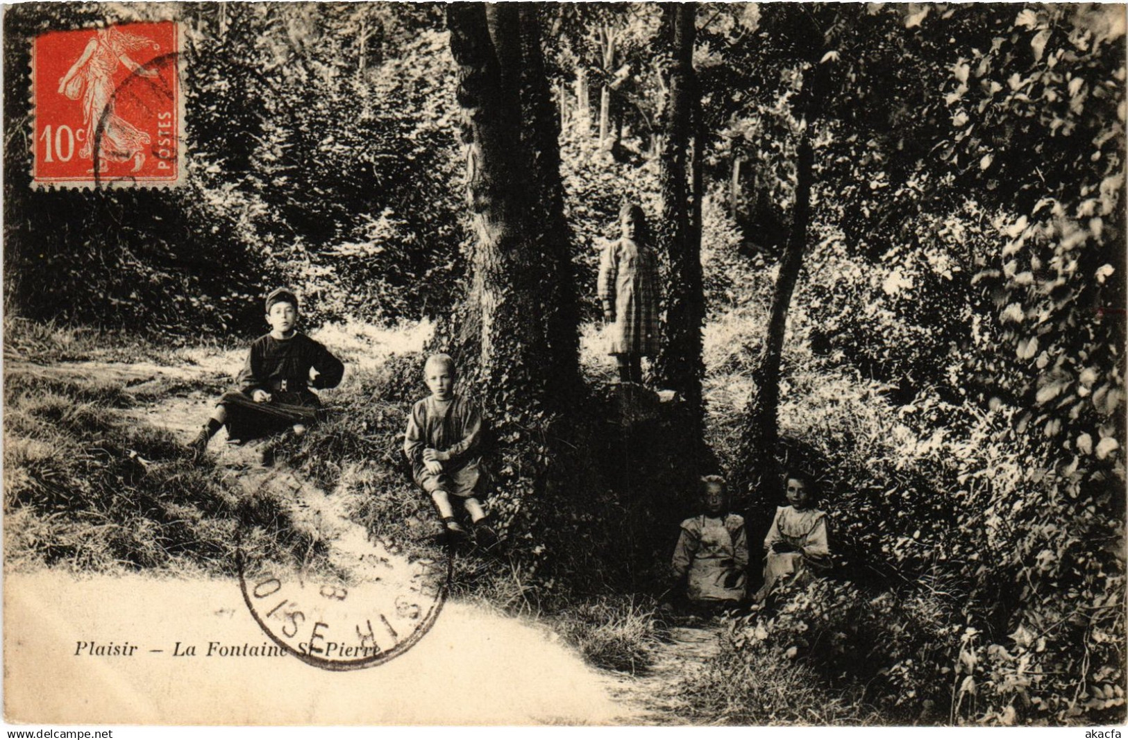 CPA Plaisir Fontaine St Pierre (1449752)