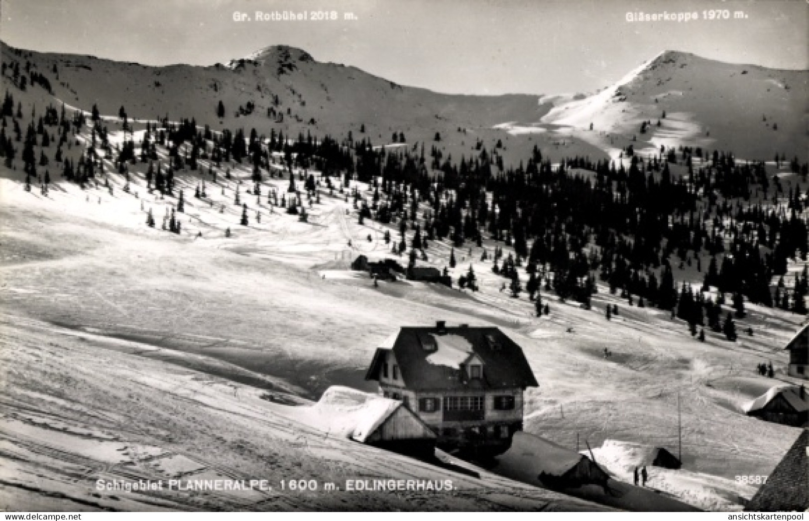 CPA Planneralm Irdning Steiermark, Edlingerhaus