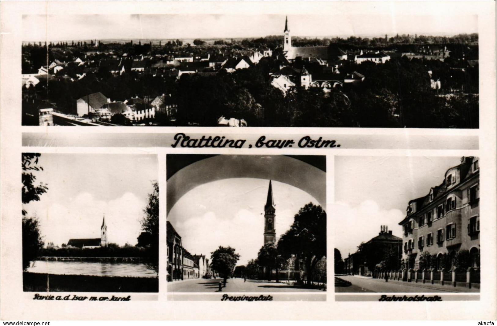 CPA Plattling bayr.Ostmark GERMANY (892730)