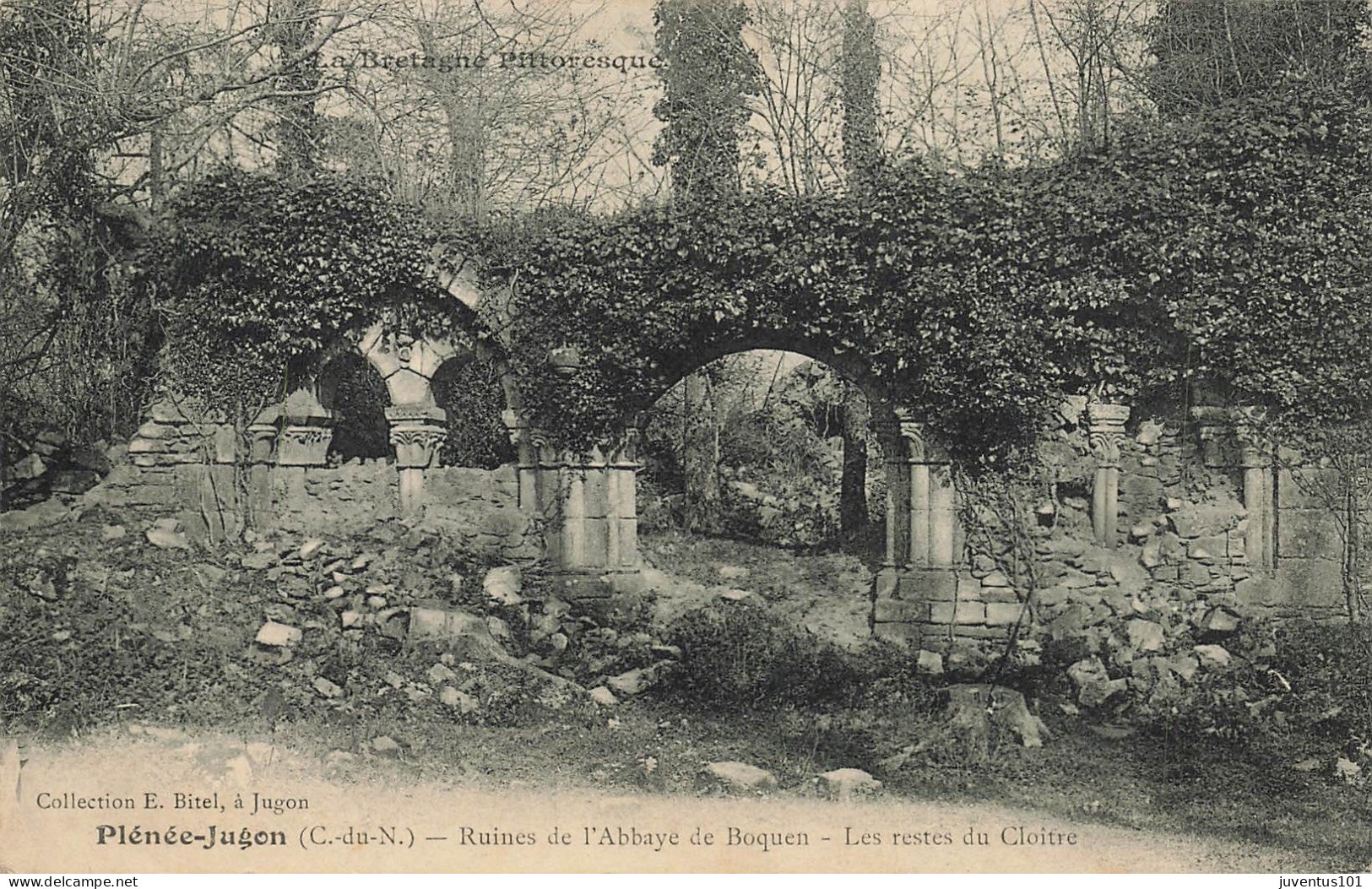 CPA Plénée Jugon-Ruines de l'abbaye de Boquen    L4235