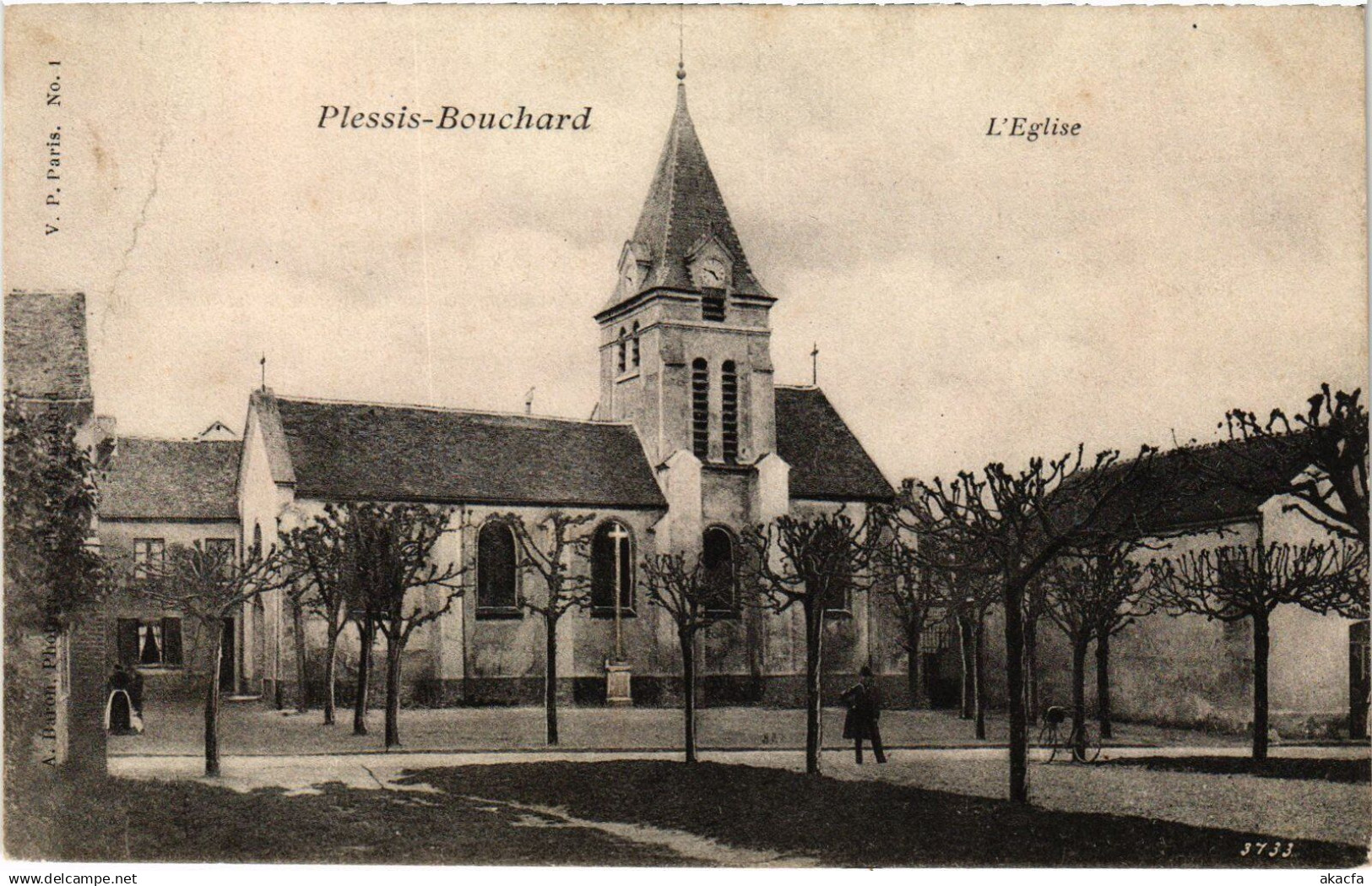CPA Plessis-Bouchard L'Eglise FRANCE (1308755)