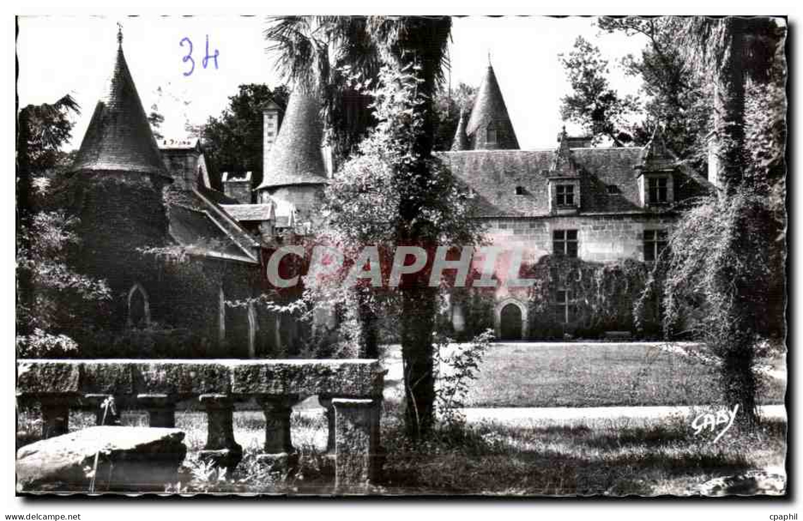 CPA Plestin Les Greves Chateau De Lasmaes