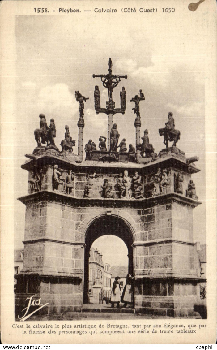 CPA Pleyben Calvaire (Cote Ouest)