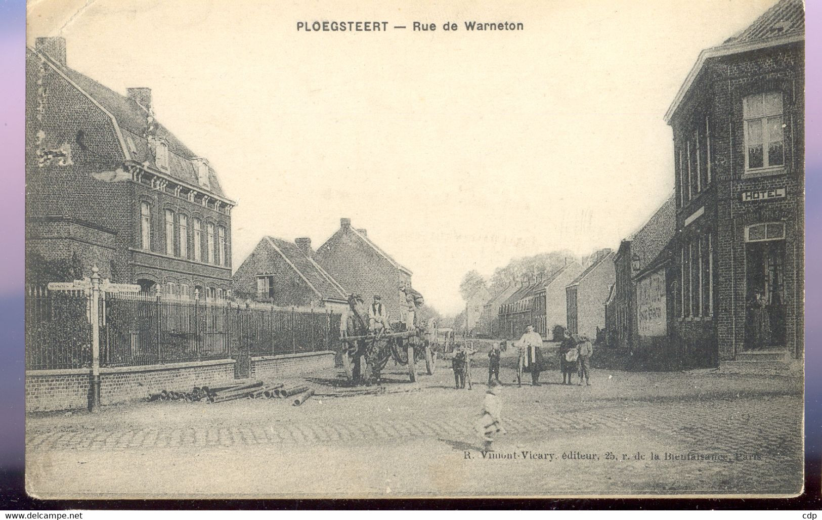 cpa  ploegsteert   hotel