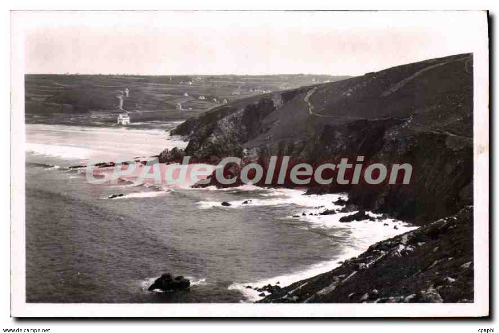 CPA Plogoff Baie des Trepasses la plage