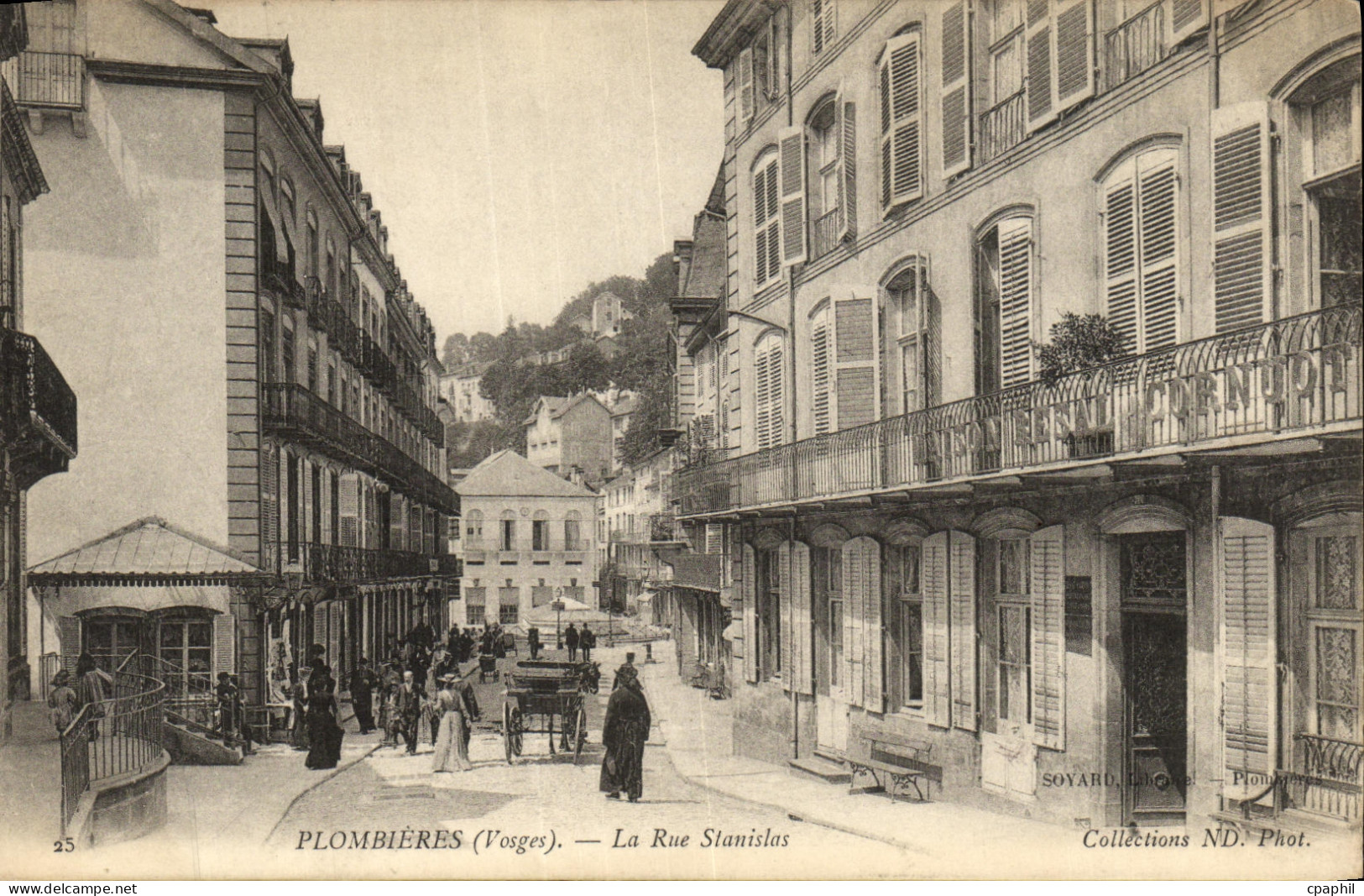CPA Plombieres La Rue Stanislas