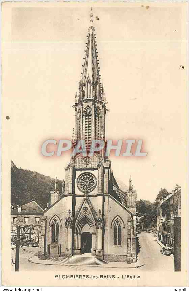 CPA Plombieres les Bains L'Eglise