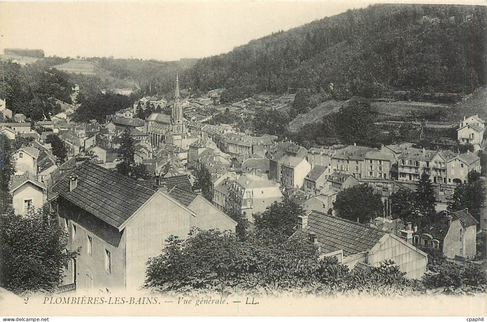 CPA Plombieres les Bains Vue generale
