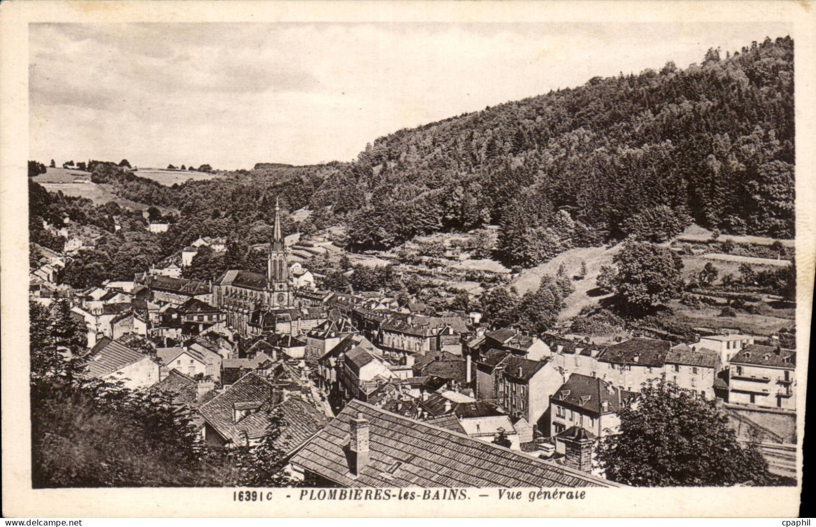 CPA Plombieres les Bains Vue generale