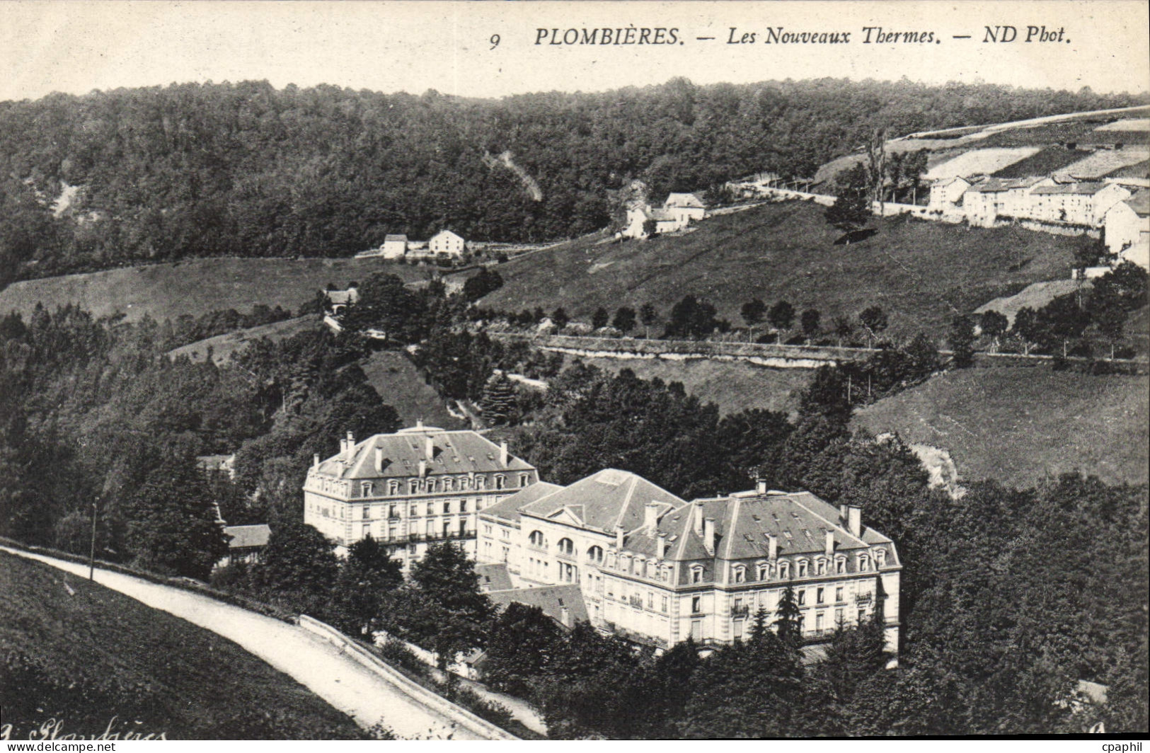 CPA Plombieres les Nouveaux Thermes