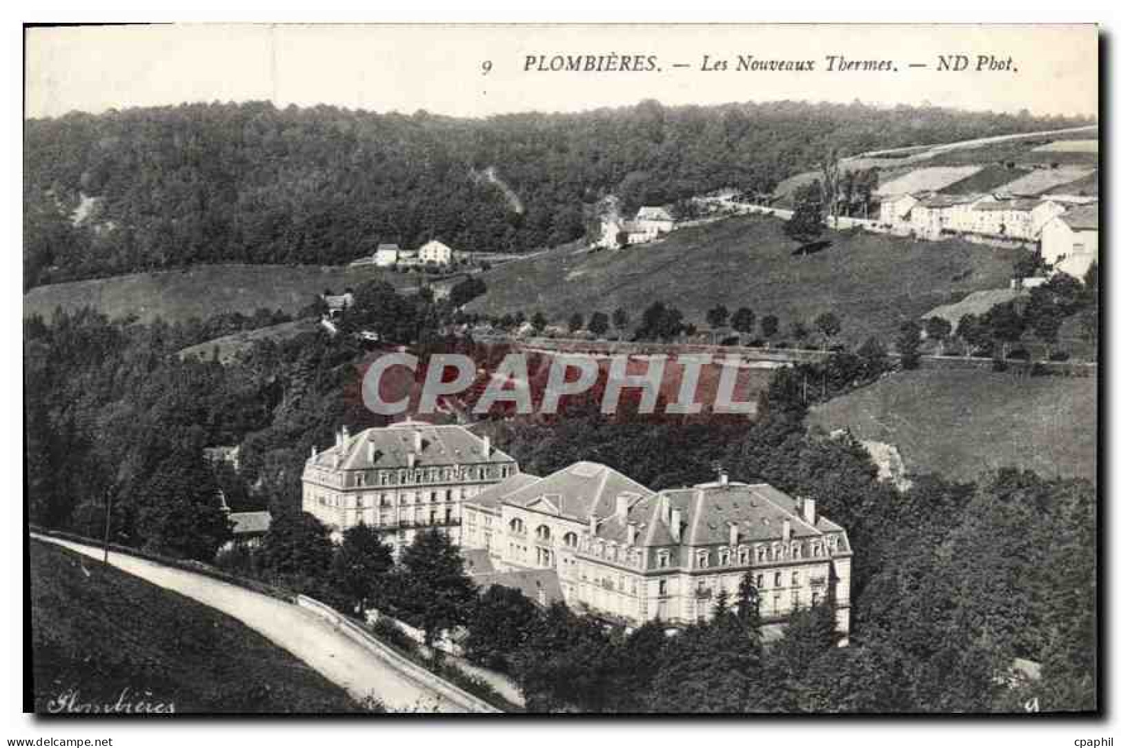 CPA Plombieres les Nouveaux Thermes