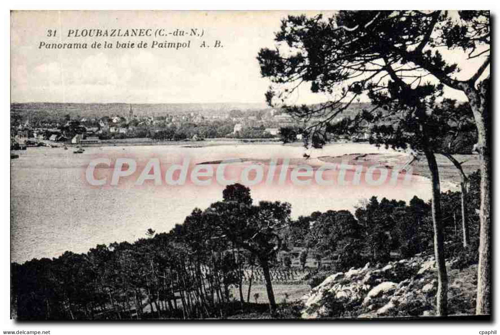 CPA PLOUBAZLANEC baie de Paimpol