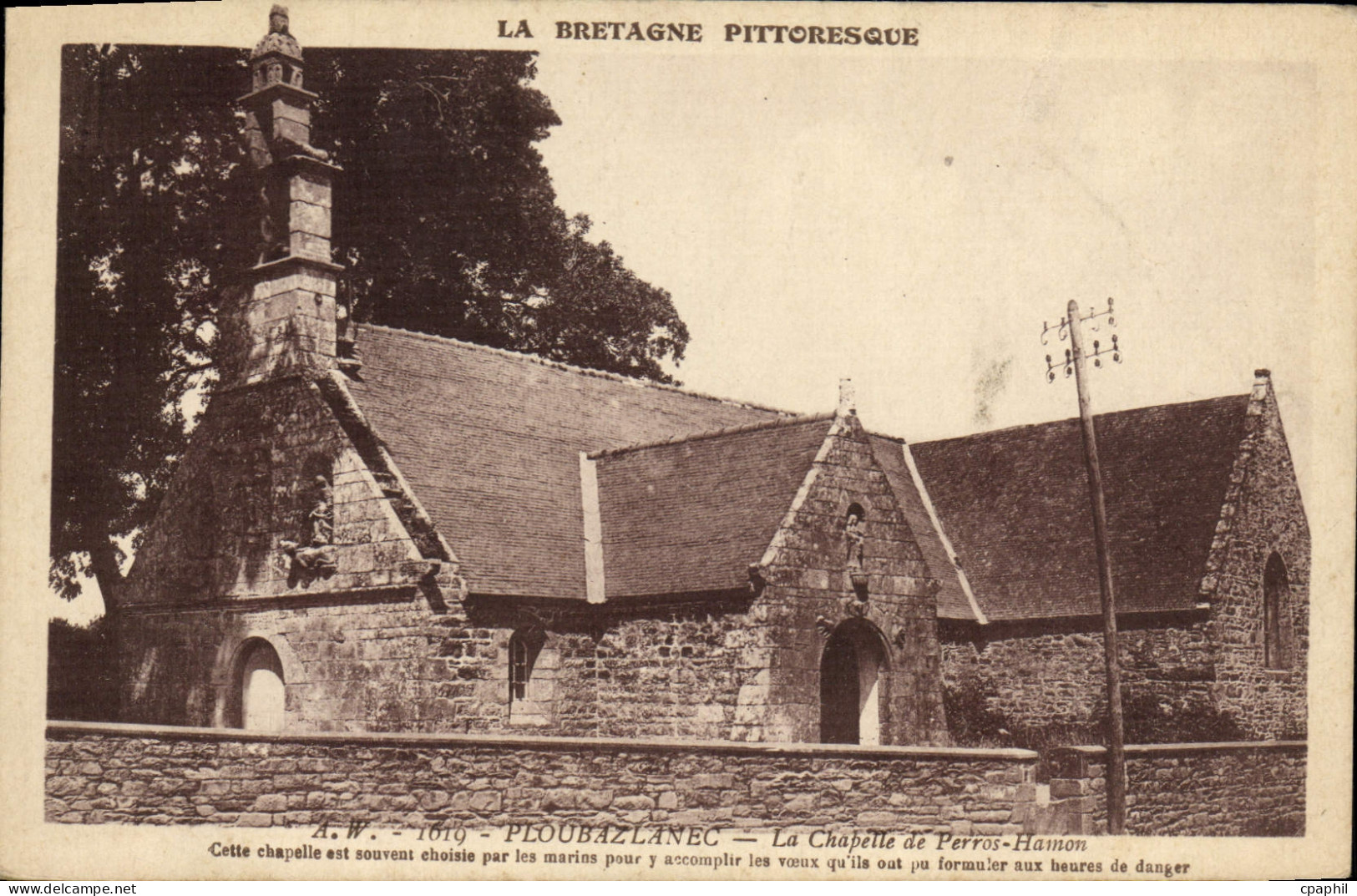 CPA Ploubazlanec La Chapelle de Perros Hamon