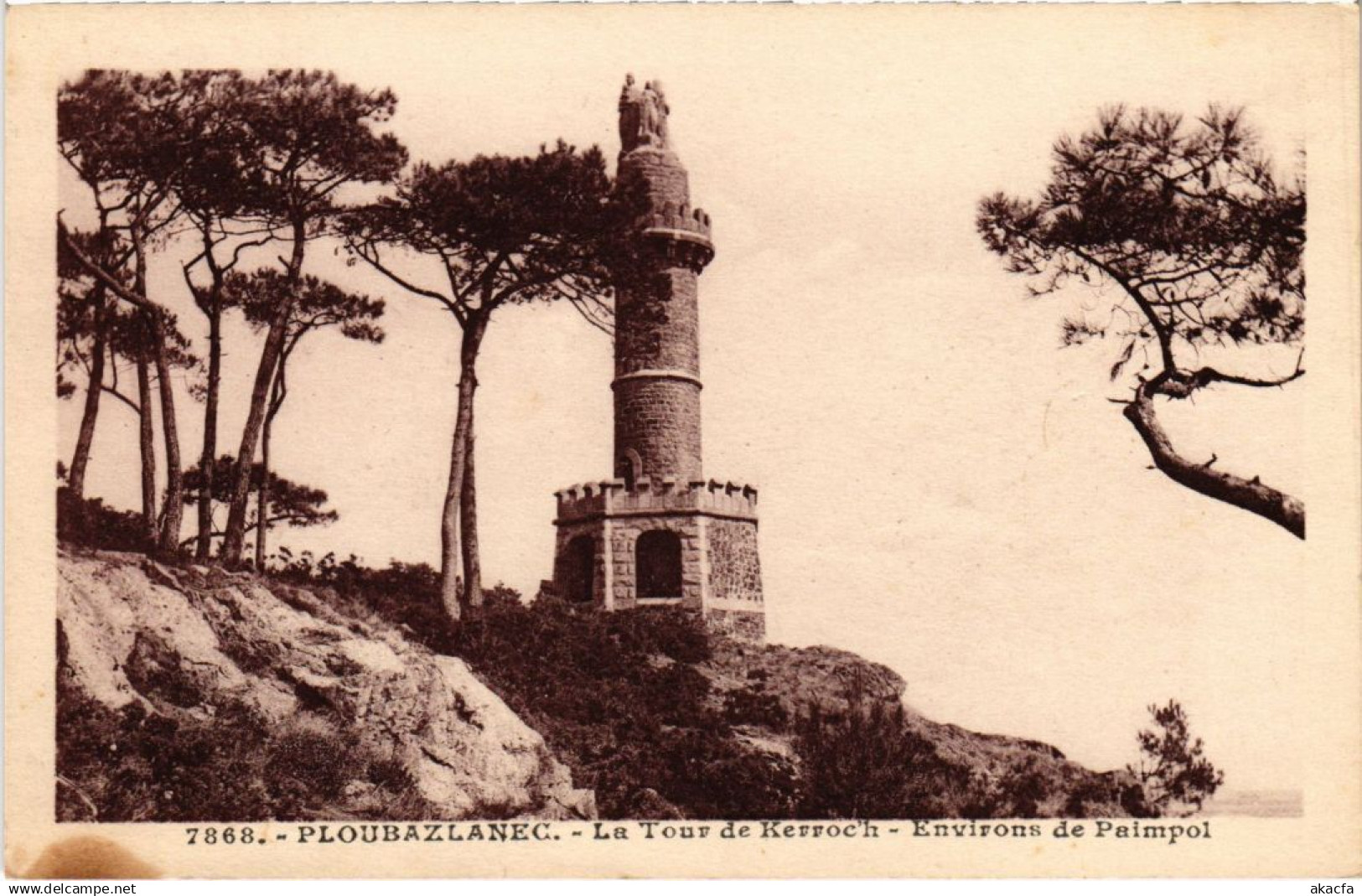 CPA PLOUBAZLANEC La Tour de Kerroc'h (1296088)
