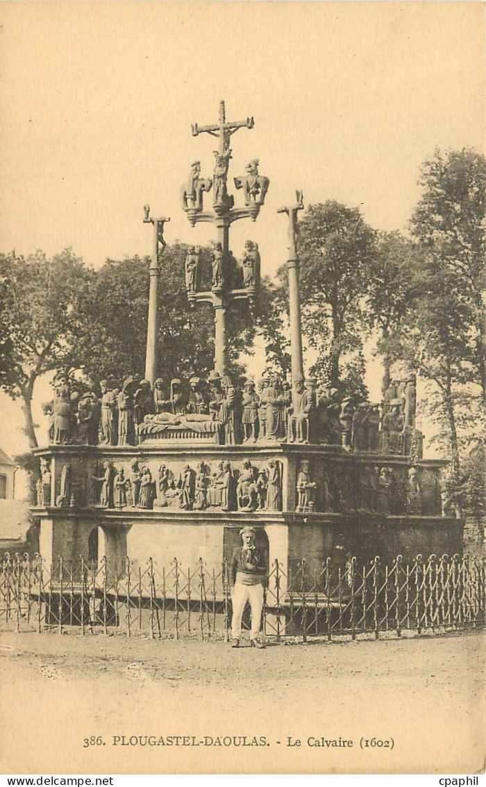 CPA Plougastel Daoulas Le Calvaire