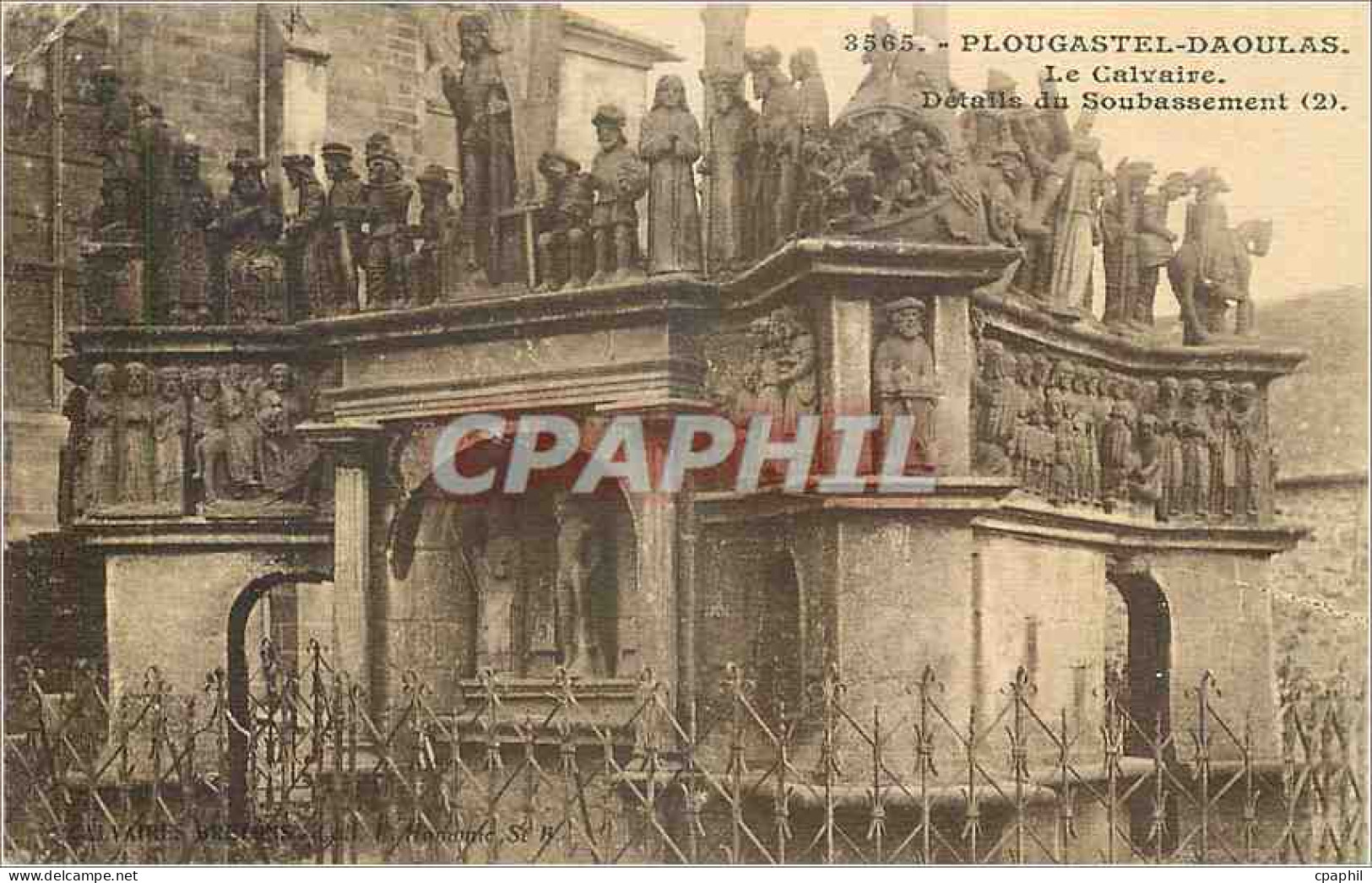 CPA Plougastel Daoulas Le Calvaire