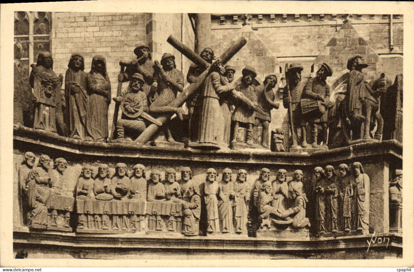 CPA Plougastel Daoulas Le Calvaire