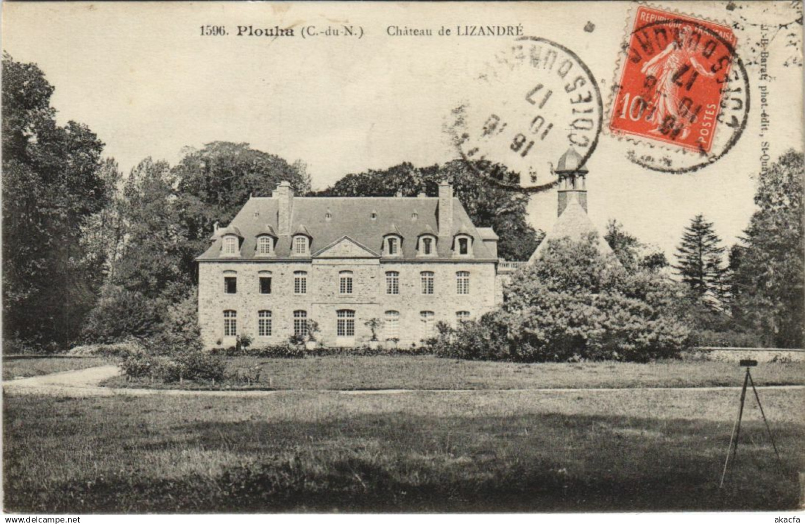 CPA PLOUHA Chateau de Lizandre (1147375)
