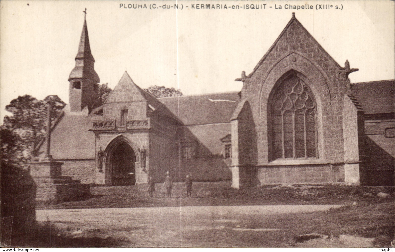 CPA Plouha Kermaria en Isquit La Chapelle