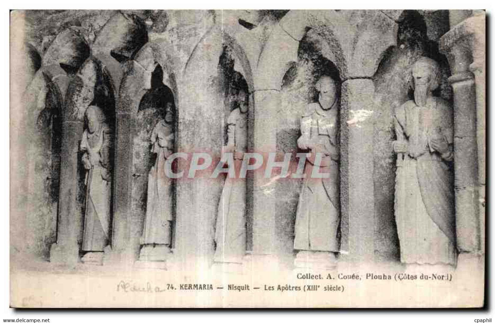 CPA Plouha Kermaria Nisquit Les Apotres