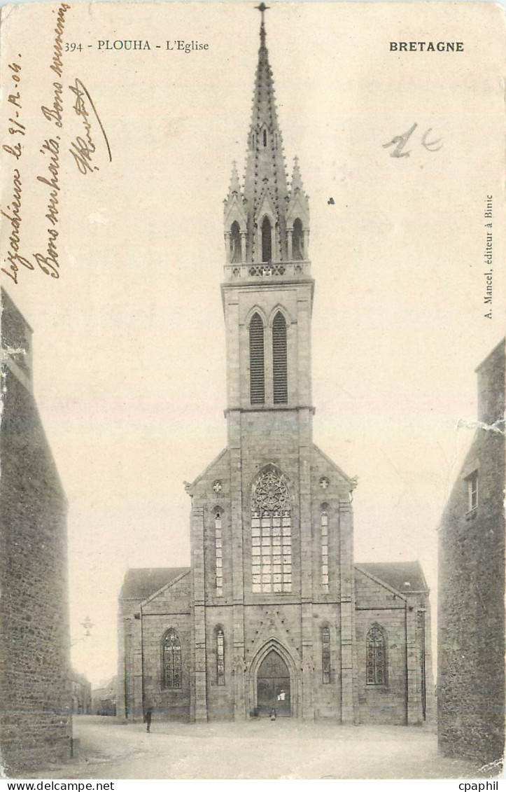 CPA Plouha L'Eglise