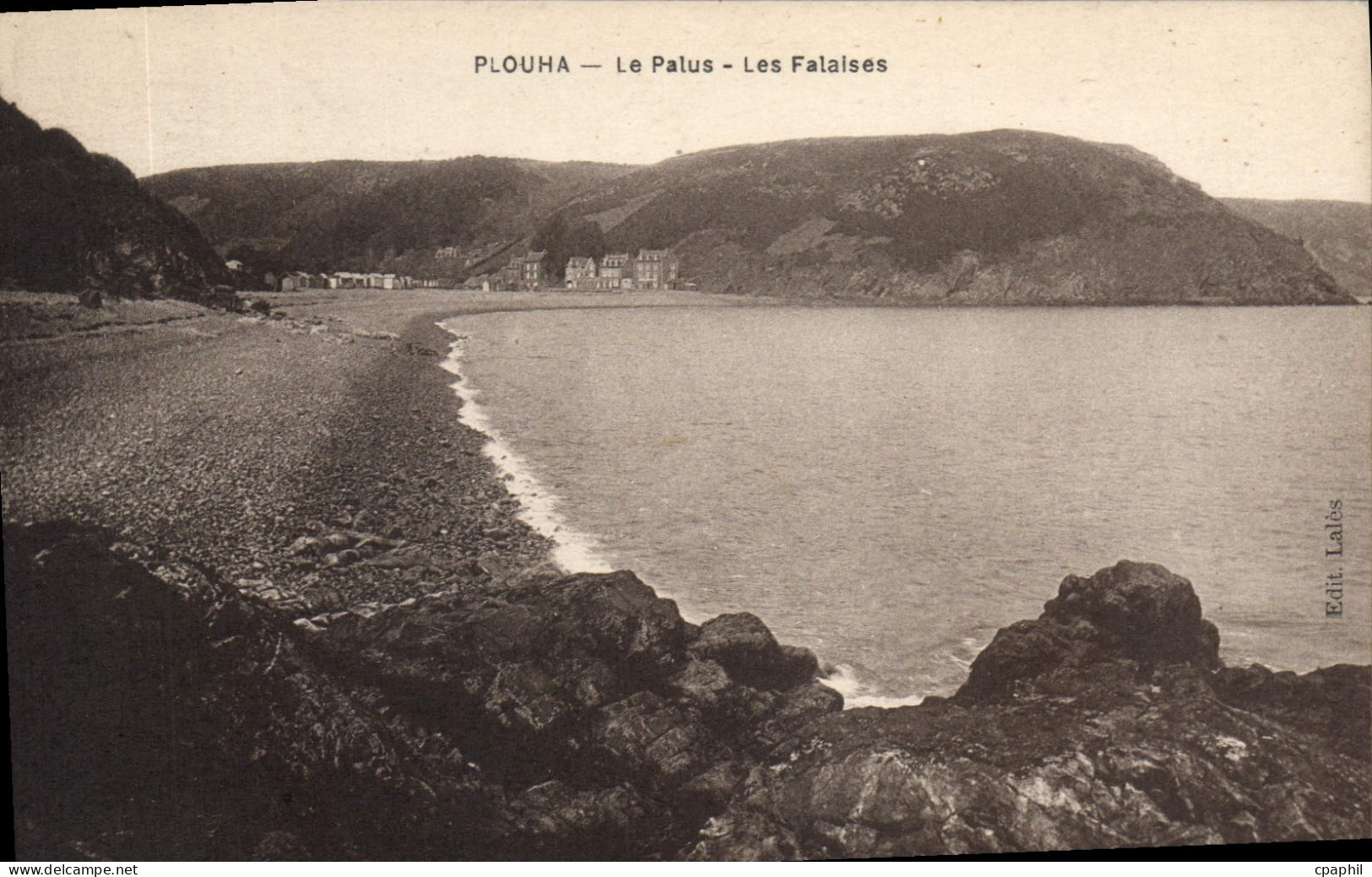 CPA PLOUHA le Palus