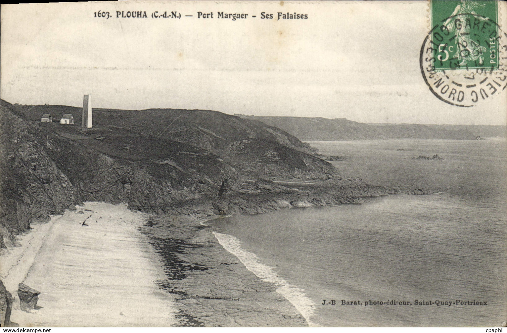 CPA PLOUHA Port Marguer