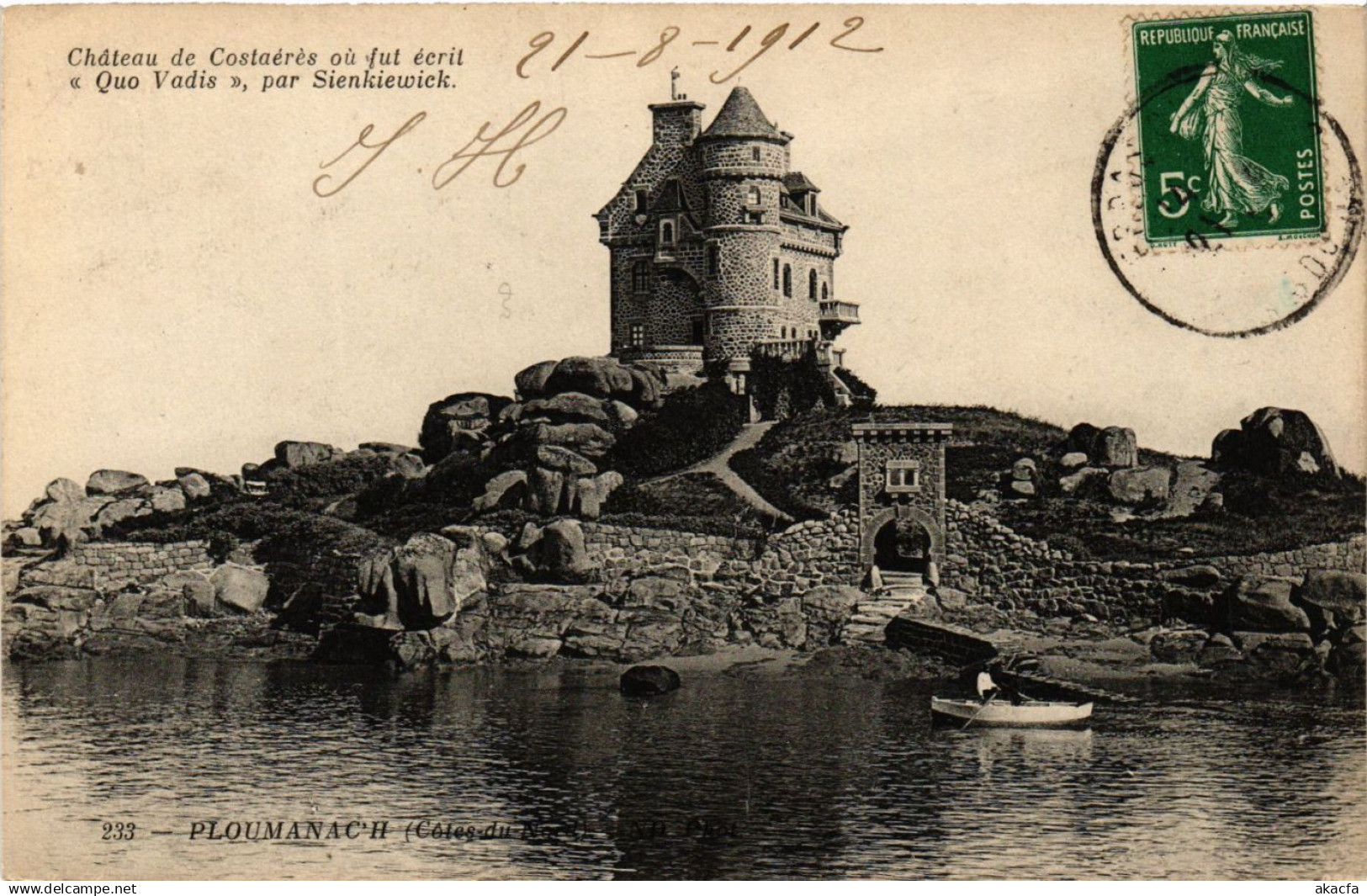 CPA PLOUMANAC'H - Chateau (381709)