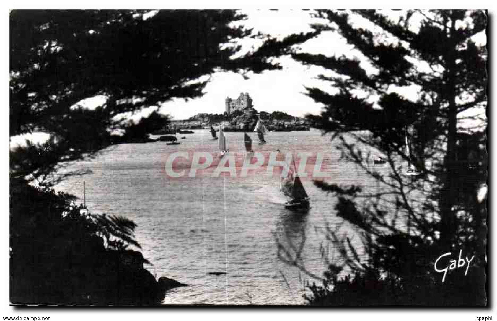 CPA Ploumanac h en Perros Guirec Paysage sur Costaeres