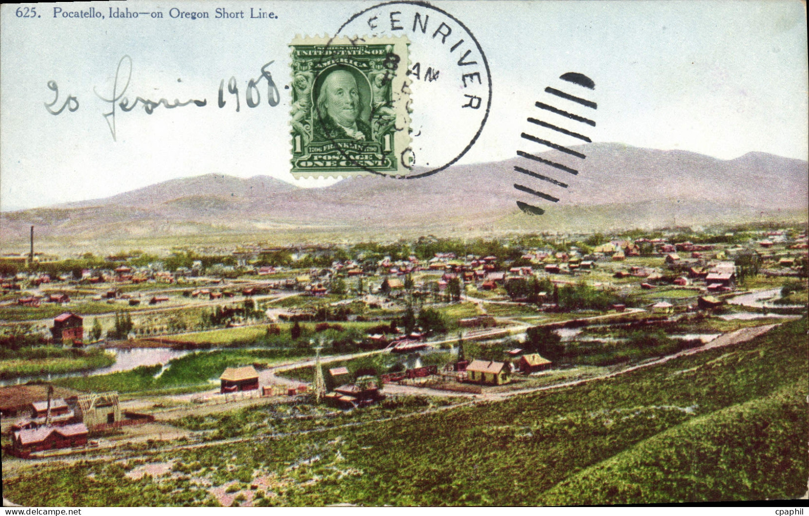 CPA Pocatello Idaho On Oregon Short Line