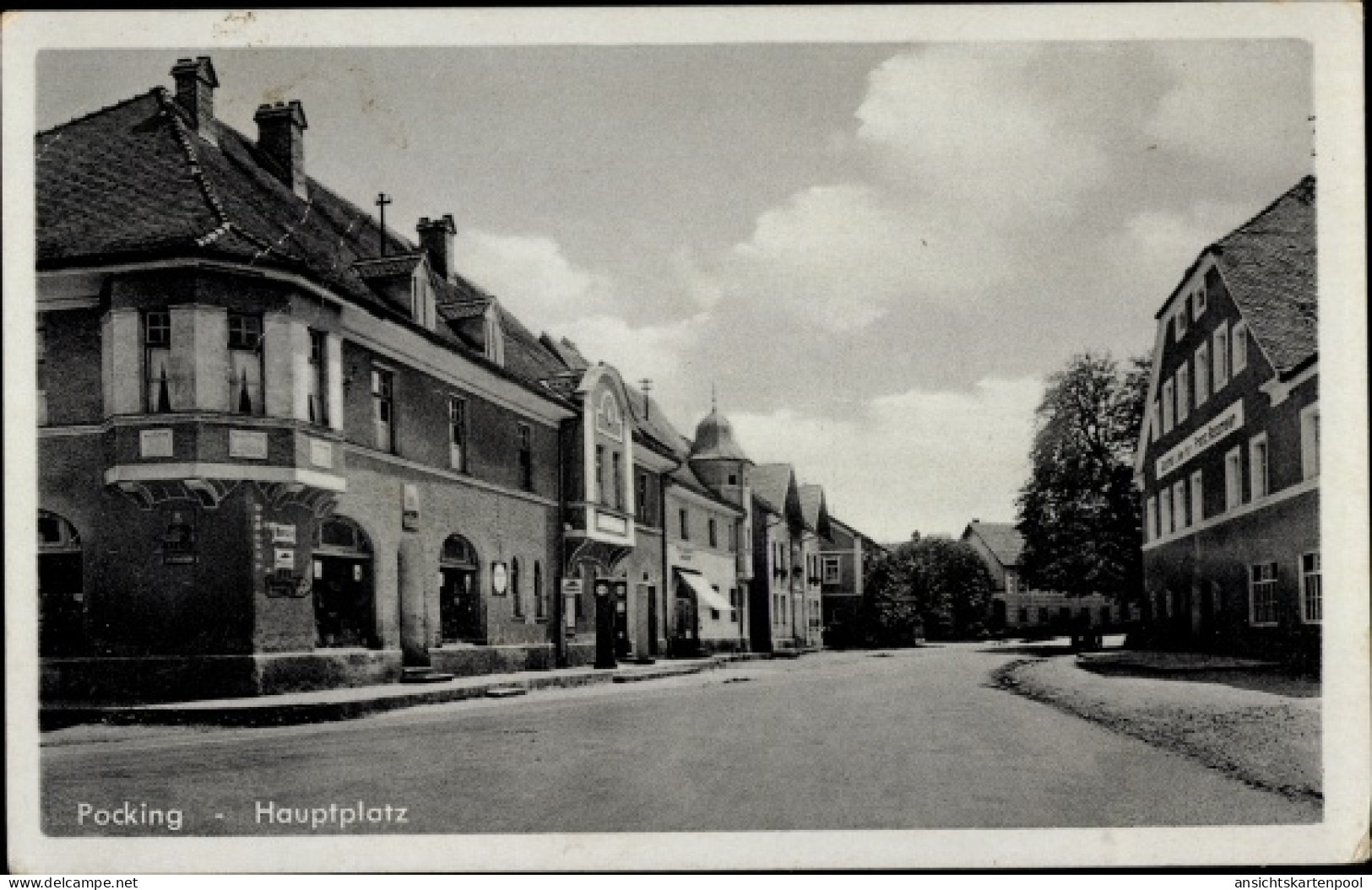CPA Pocking Niederbayern, Hauptplatz