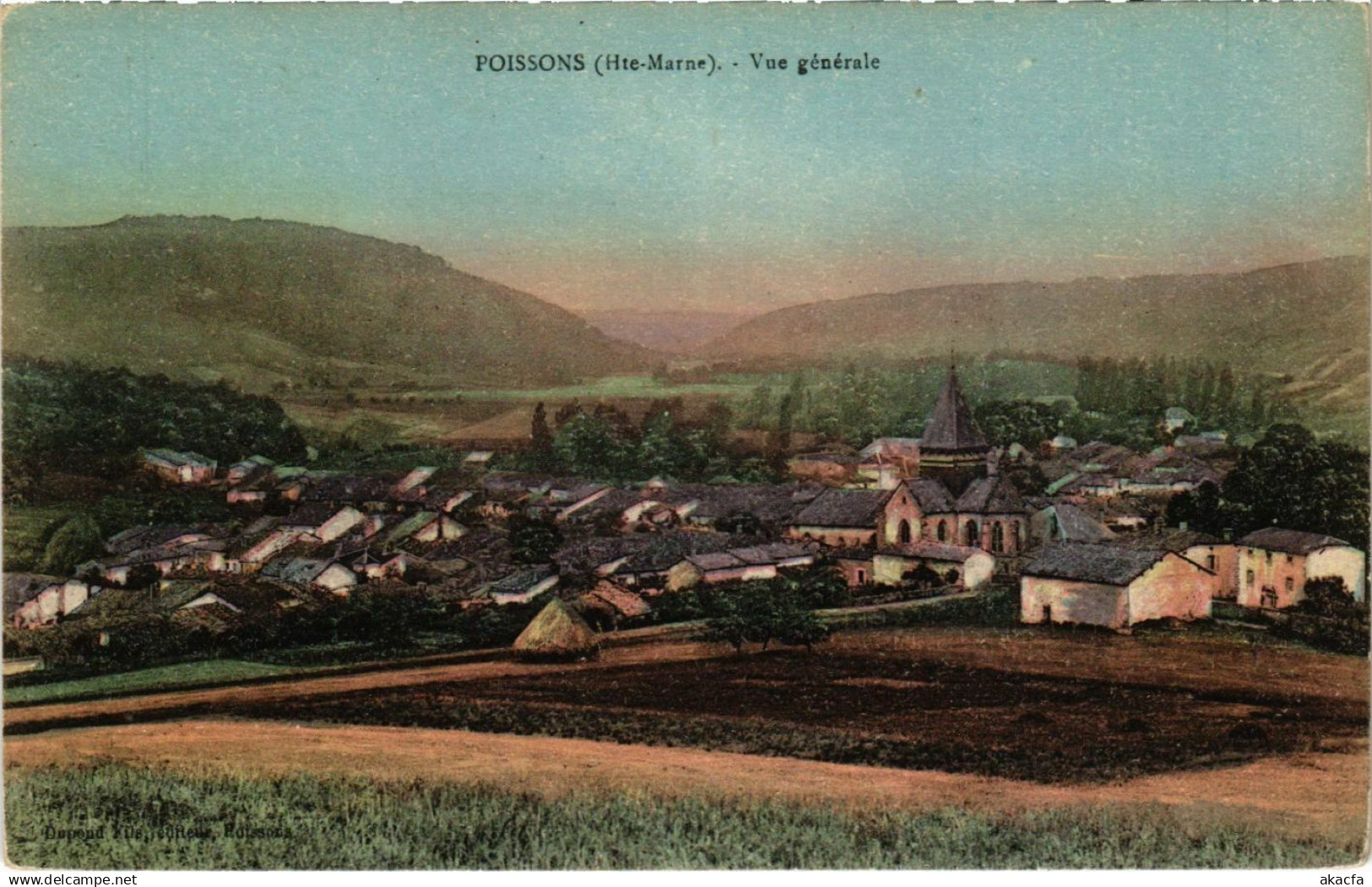CPA POISSONS - Vue générale (995375)
