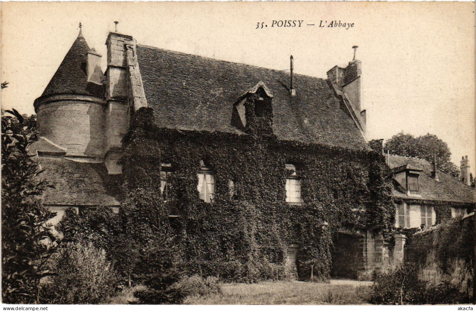 CPA Poissy Abbaye (1402469)