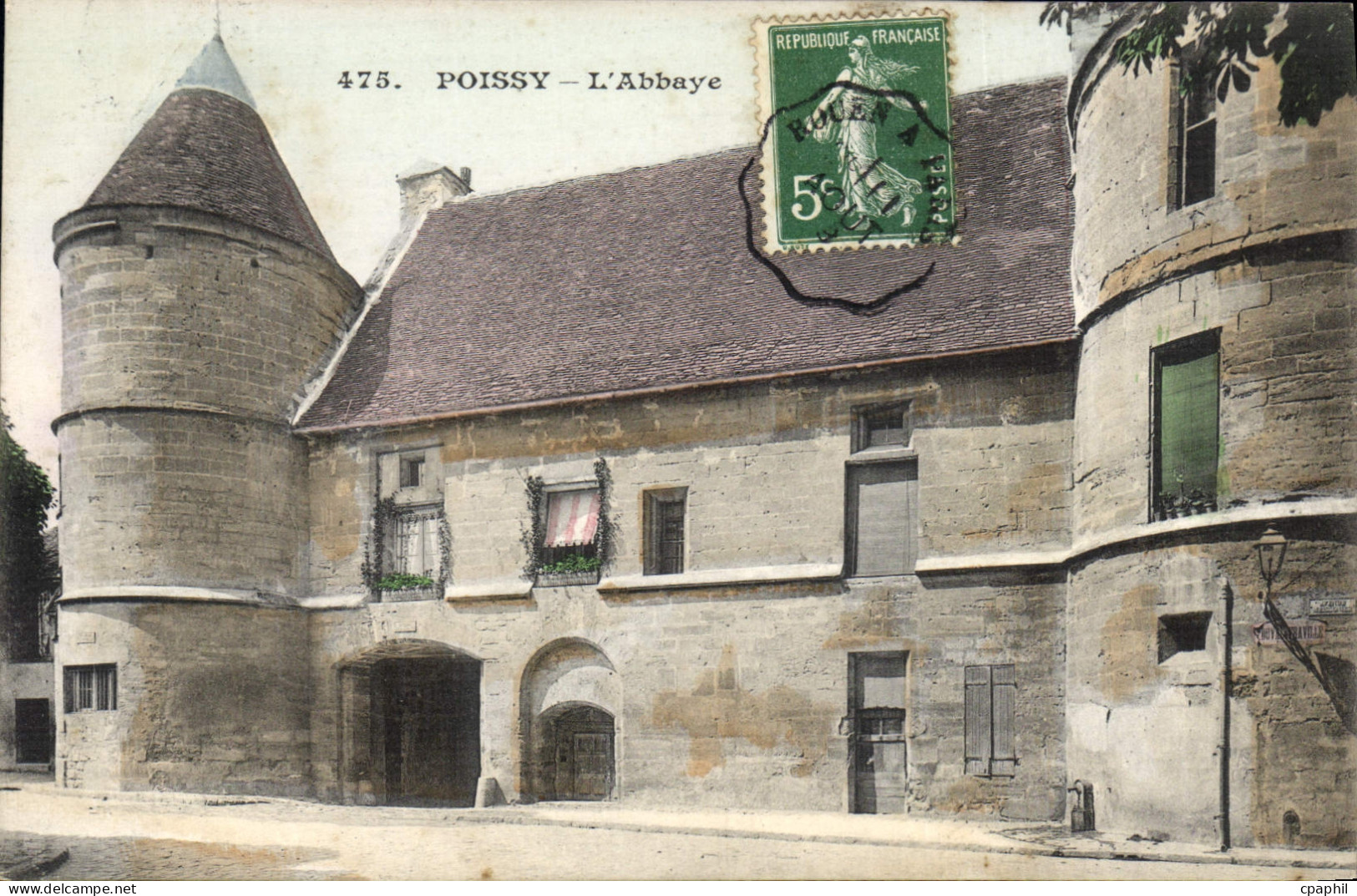 CPA Poissy L'Abbaye