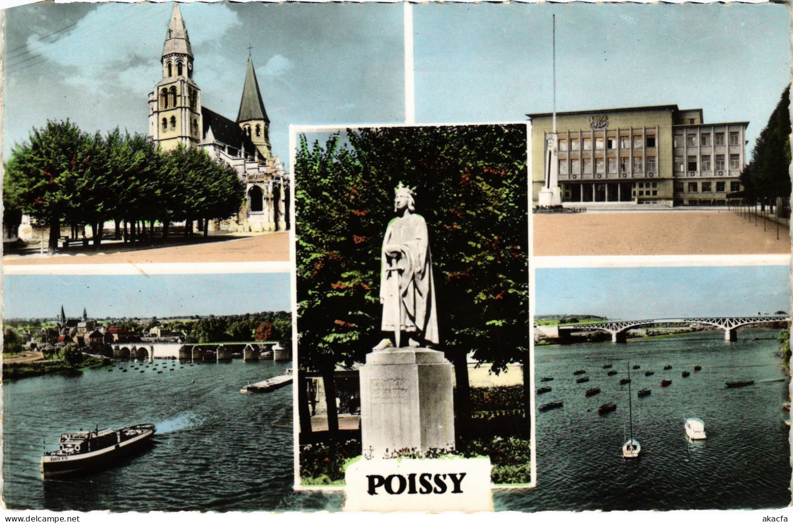 CPA Poissy souvenir (1402460)