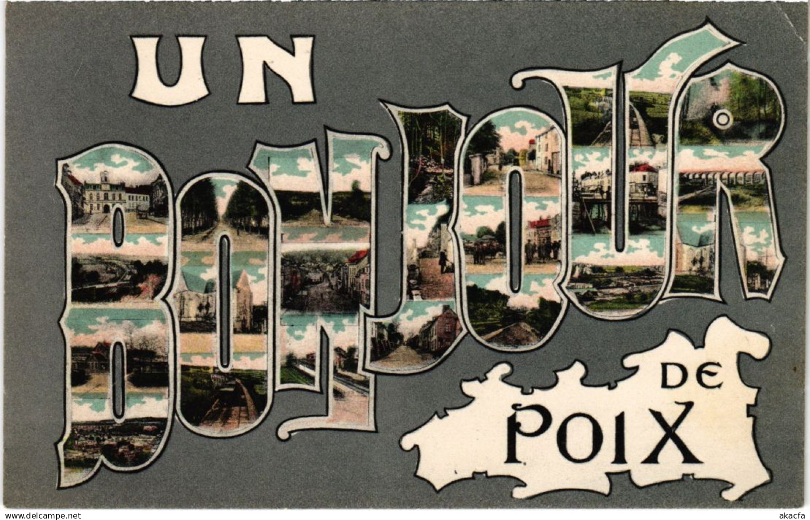 CPA POIX-de-PICARDIE Scenes (1292386)