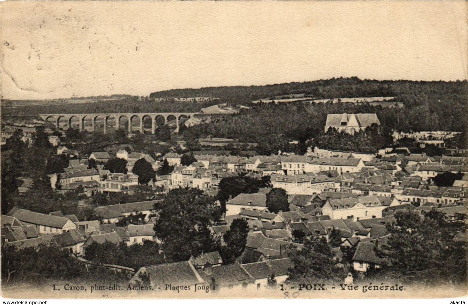 CPA POIX-de-PICARDIE Vue Generale (1292365)